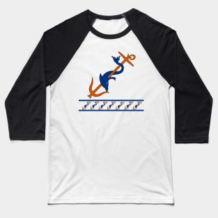 Delos Dolphin Baseball T-Shirt